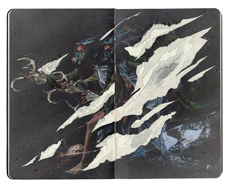 Aaron Li-Hill - "Channelling" - Spoke Art
