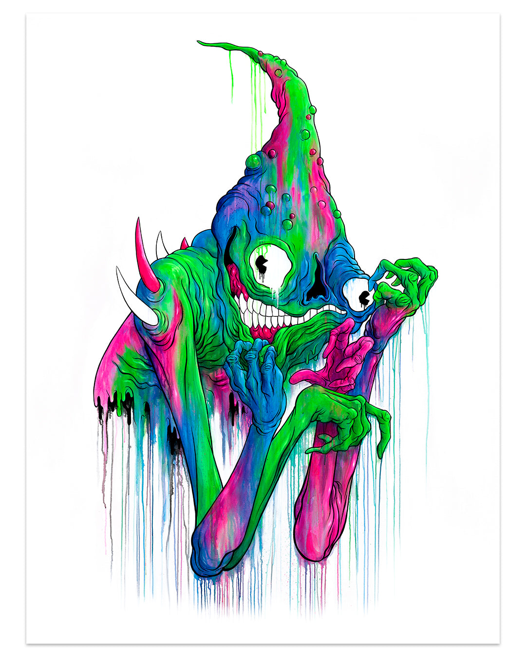 Alex Pardee - "The Amazing Benathan" print - Spoke Art