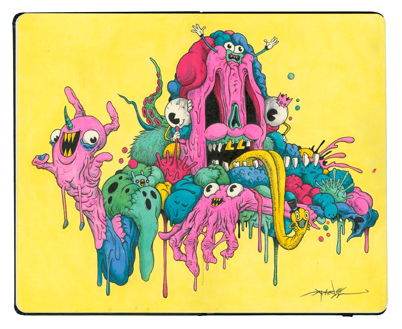 Alex Pardee - "Sweathog" - Spoke Art
