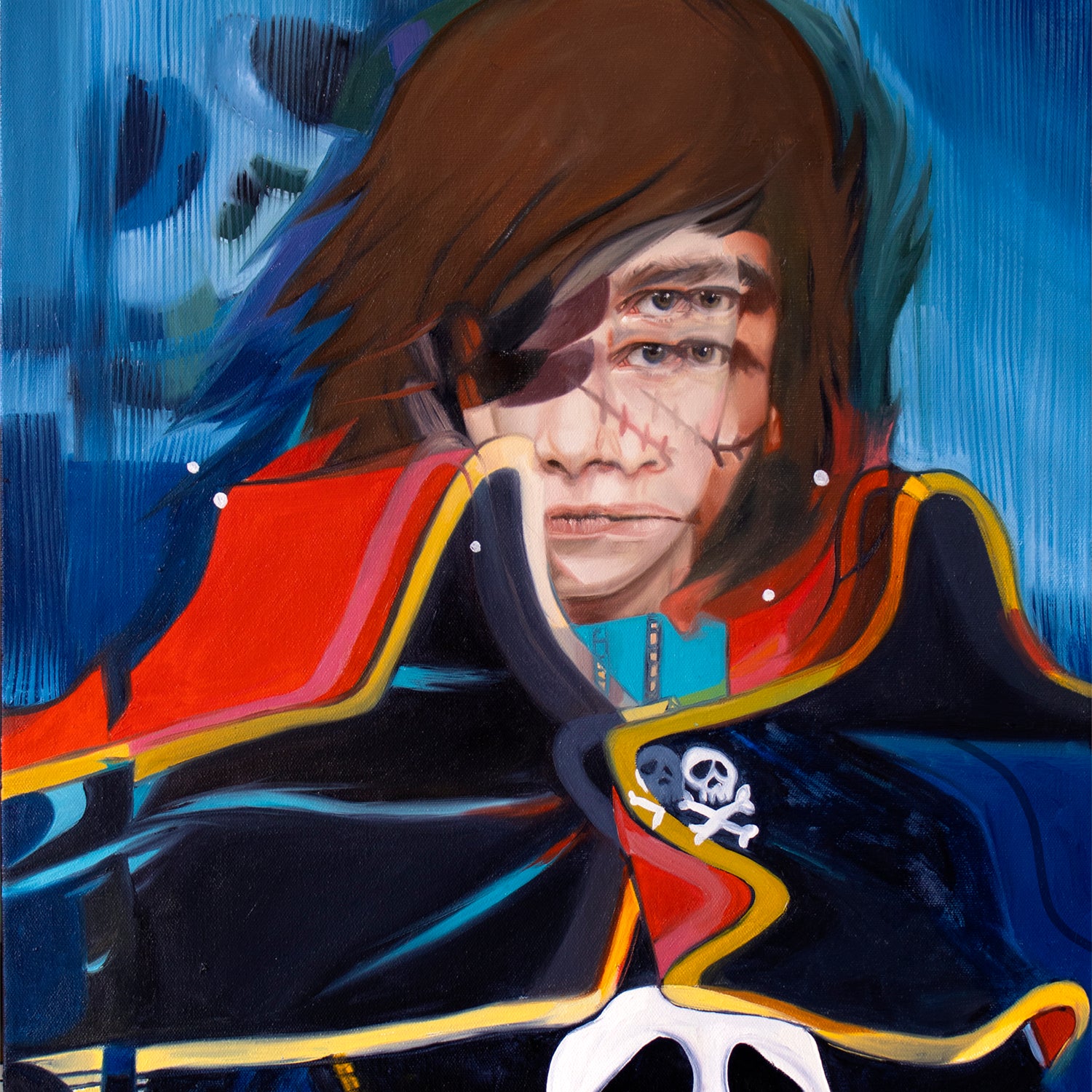 Alex Garant - "Albator" - portrait of Captain Harlock