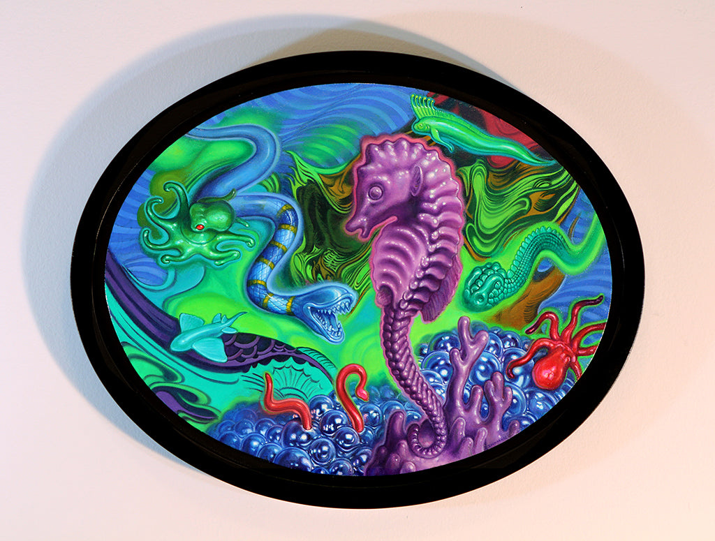 Allan Innman - "Creatures of the Briny Deep" - Spoke Art