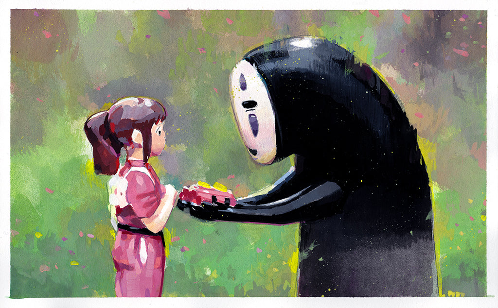 Alpay Efe - "Chihiro & No-Face" - Spoke Art