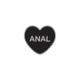 Anal Candy Heart Enamel Pin - Spoke Art