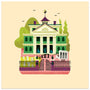 Andrew Kolb - "Teeny Tiny Mansion" prints - Spoke Art