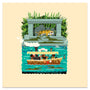 Andrew Kolb - "Teeny Tiny Cruise 1 - 4" prints - Spoke Art