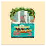 Andrew Kolb - "Teeny Tiny Cruise 1 - 4" prints - Spoke Art