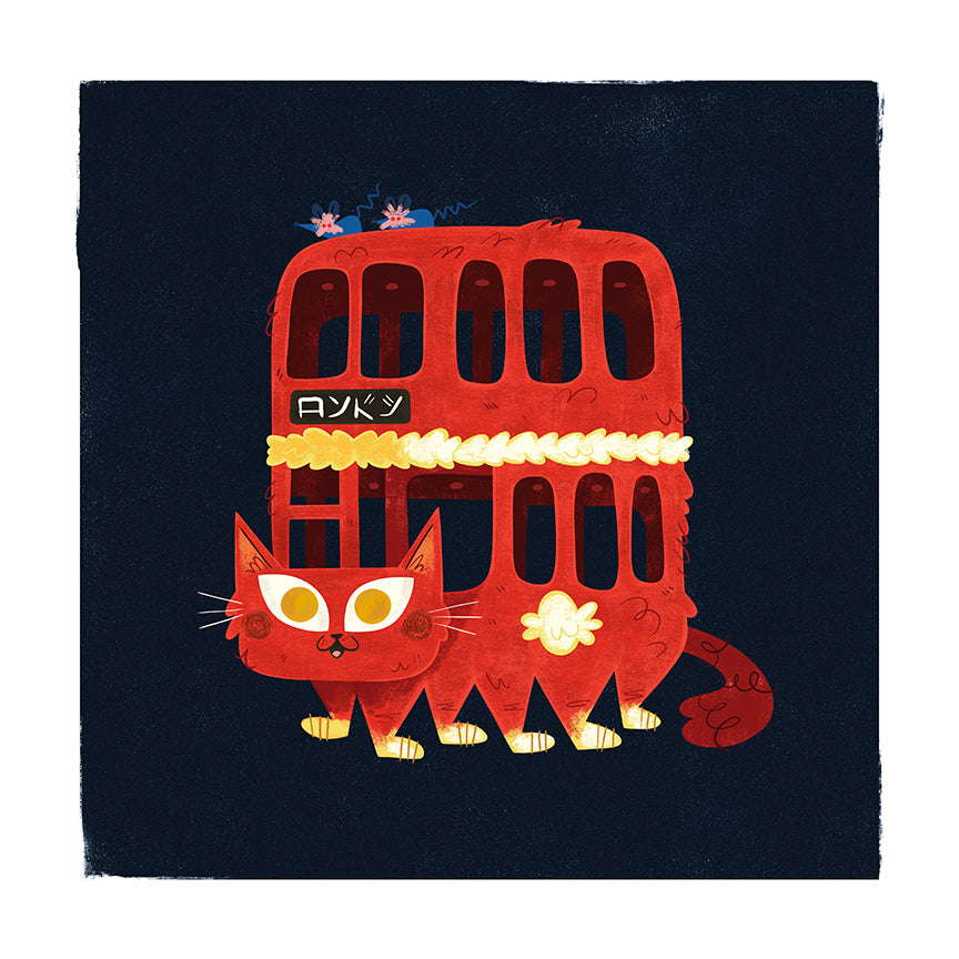 Andrew Kolb - "Catbuses Around the World: UK" - Spoke Art