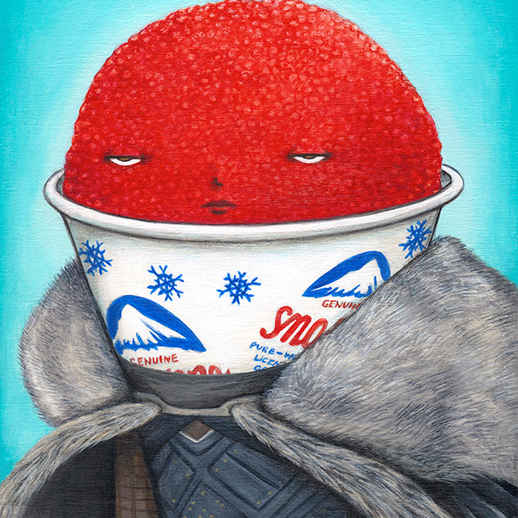 Anna Tillett - "Jon Snow Cone" - Spoke Art