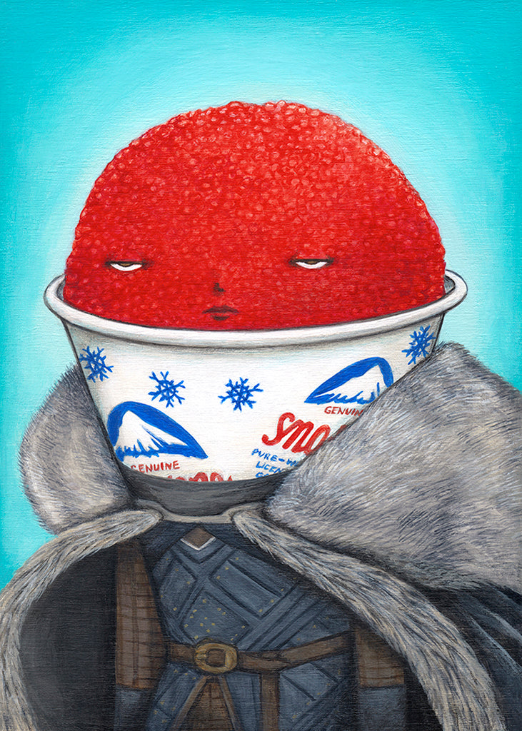 Anna Tillett - "Jon Snow Cone" - Spoke Art