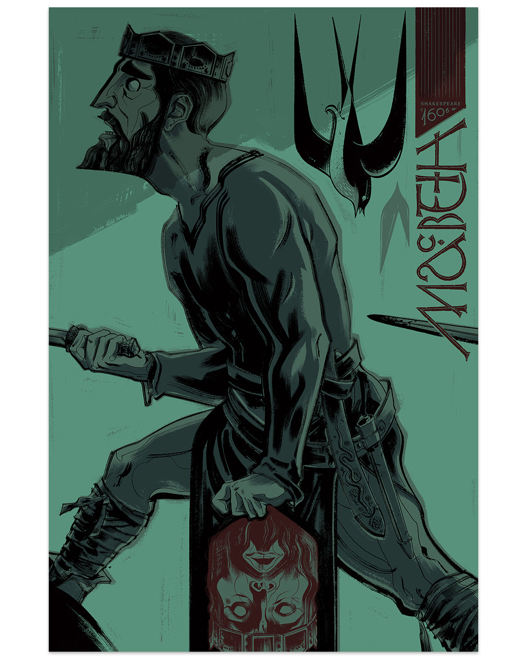 Anne Benjamin - "Macbeth" print - Spoke Art