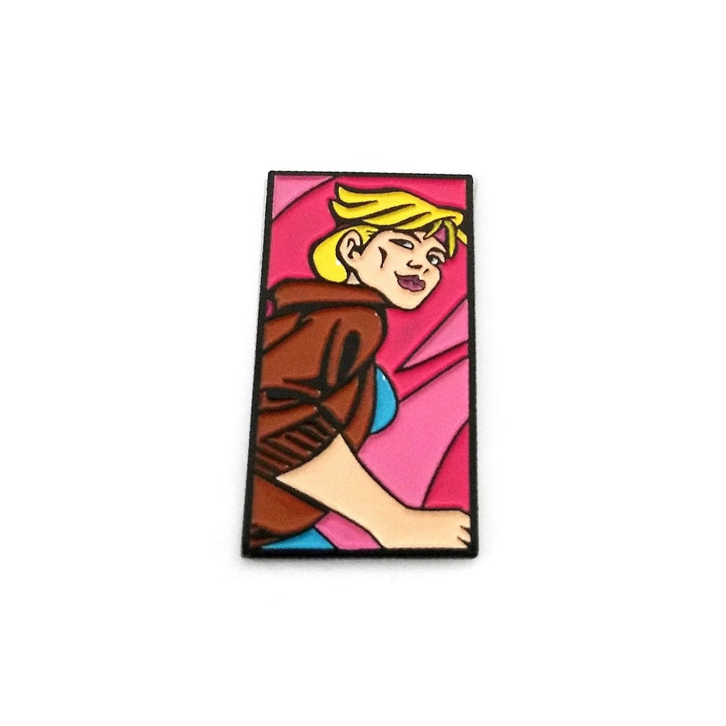 Arcade Select - Alison Enamel Pin - Spoke Art