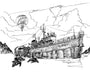 Tim Doyle - "Natural World Turned Upside Down" (original sketch) - Spoke Art