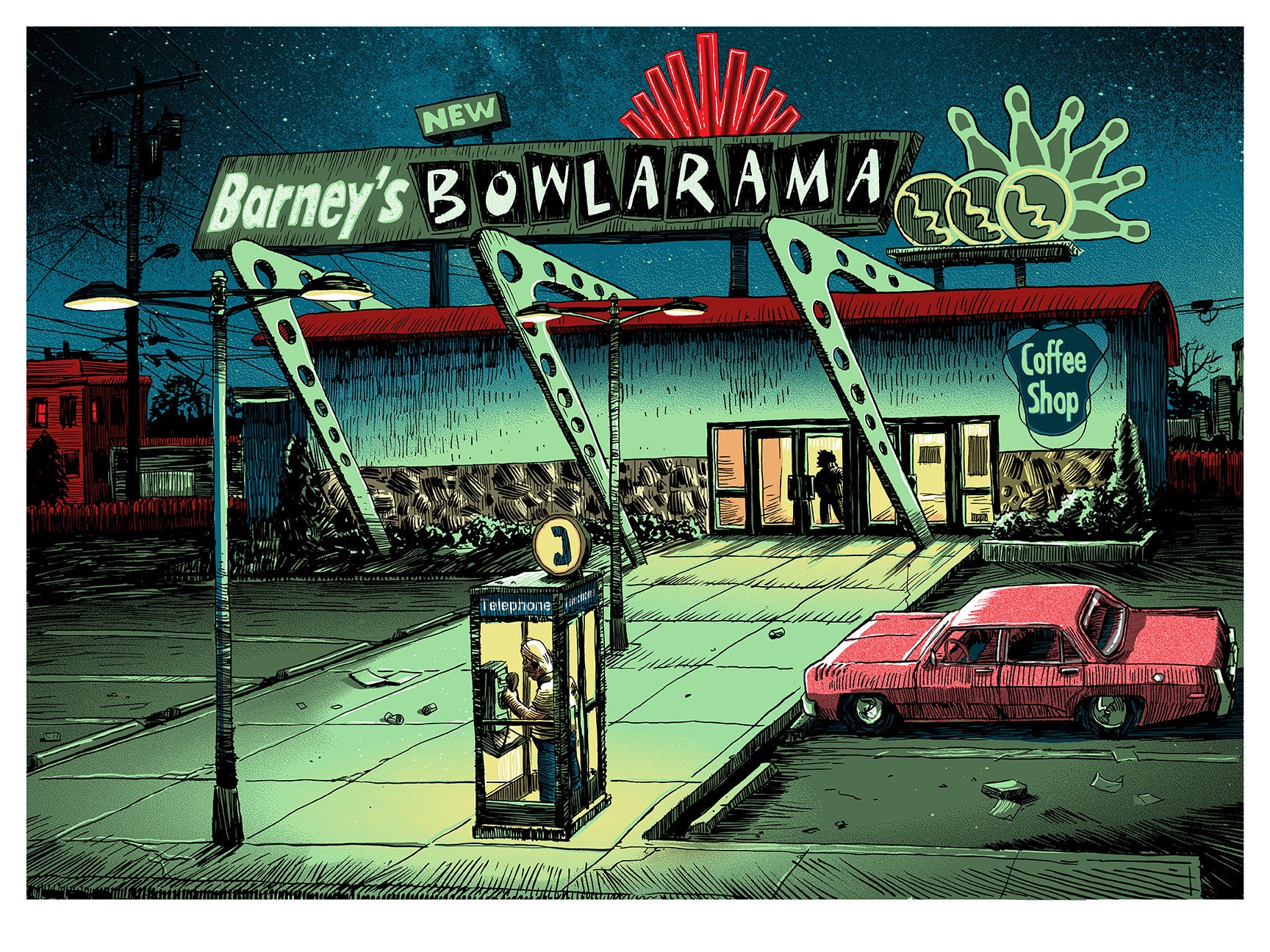 Tim Doyle - "In the Gutter" - Spoke Art