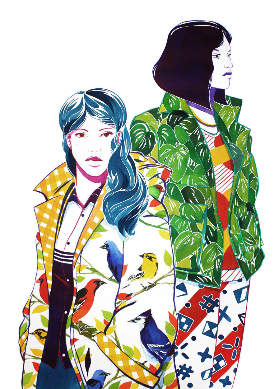 "Mary & Jane" - Spoke Art