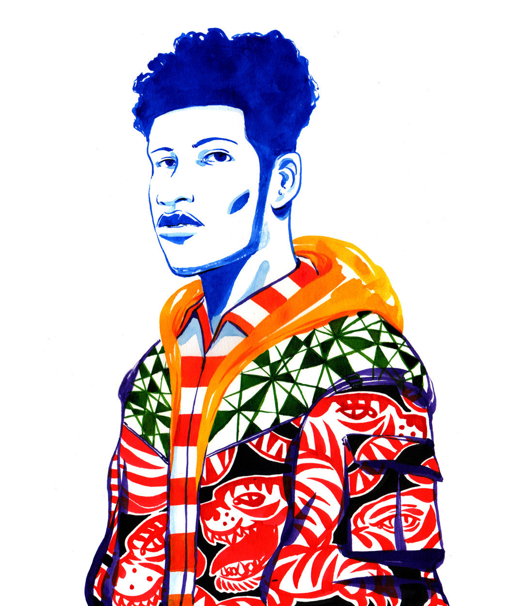 "Trey" - Spoke Art