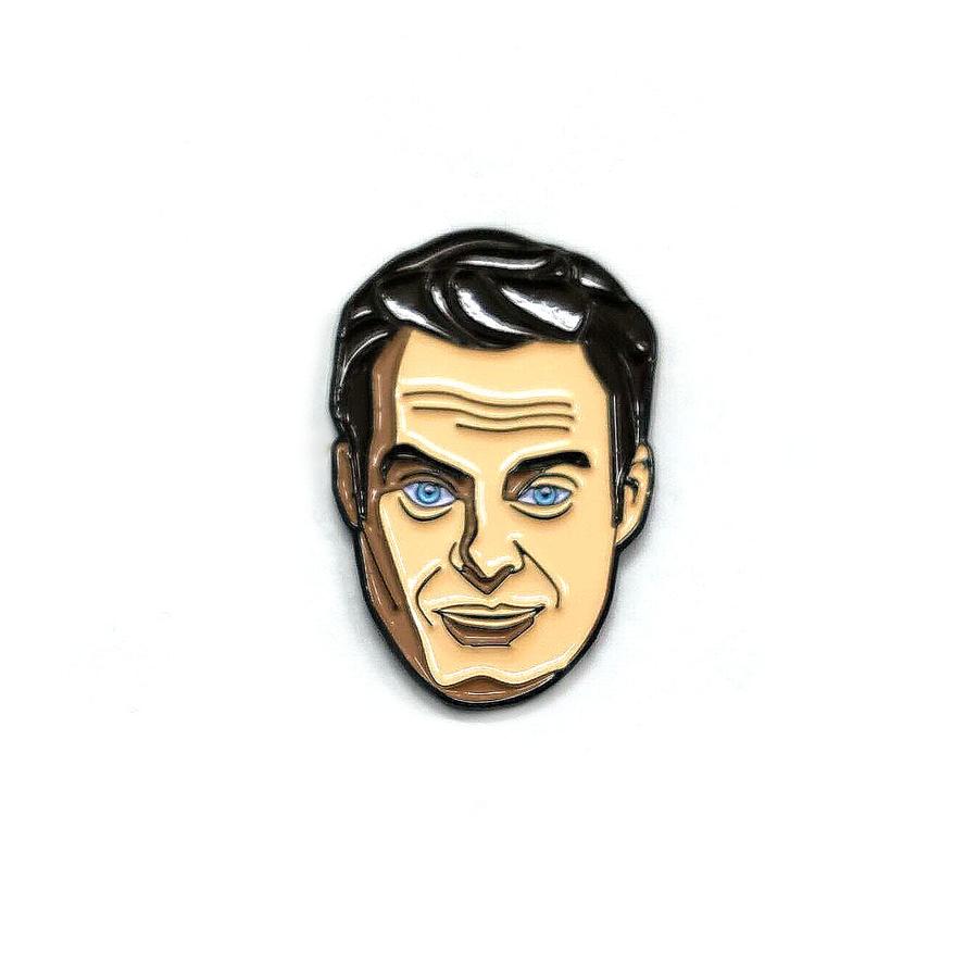 Barry Enamel Pin - Spoke Art