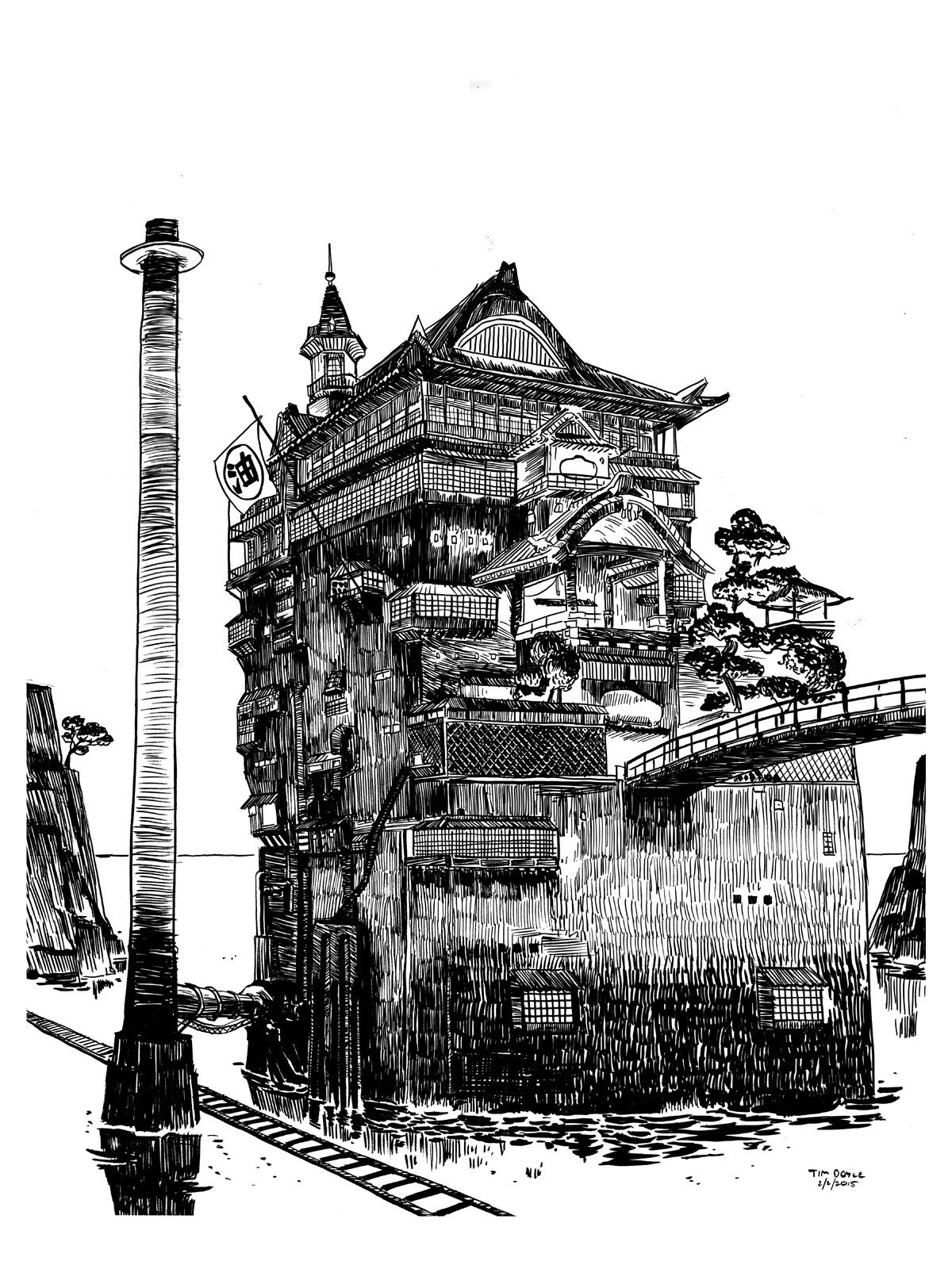 Tim Doyle - "Bath House" - Spoke Art