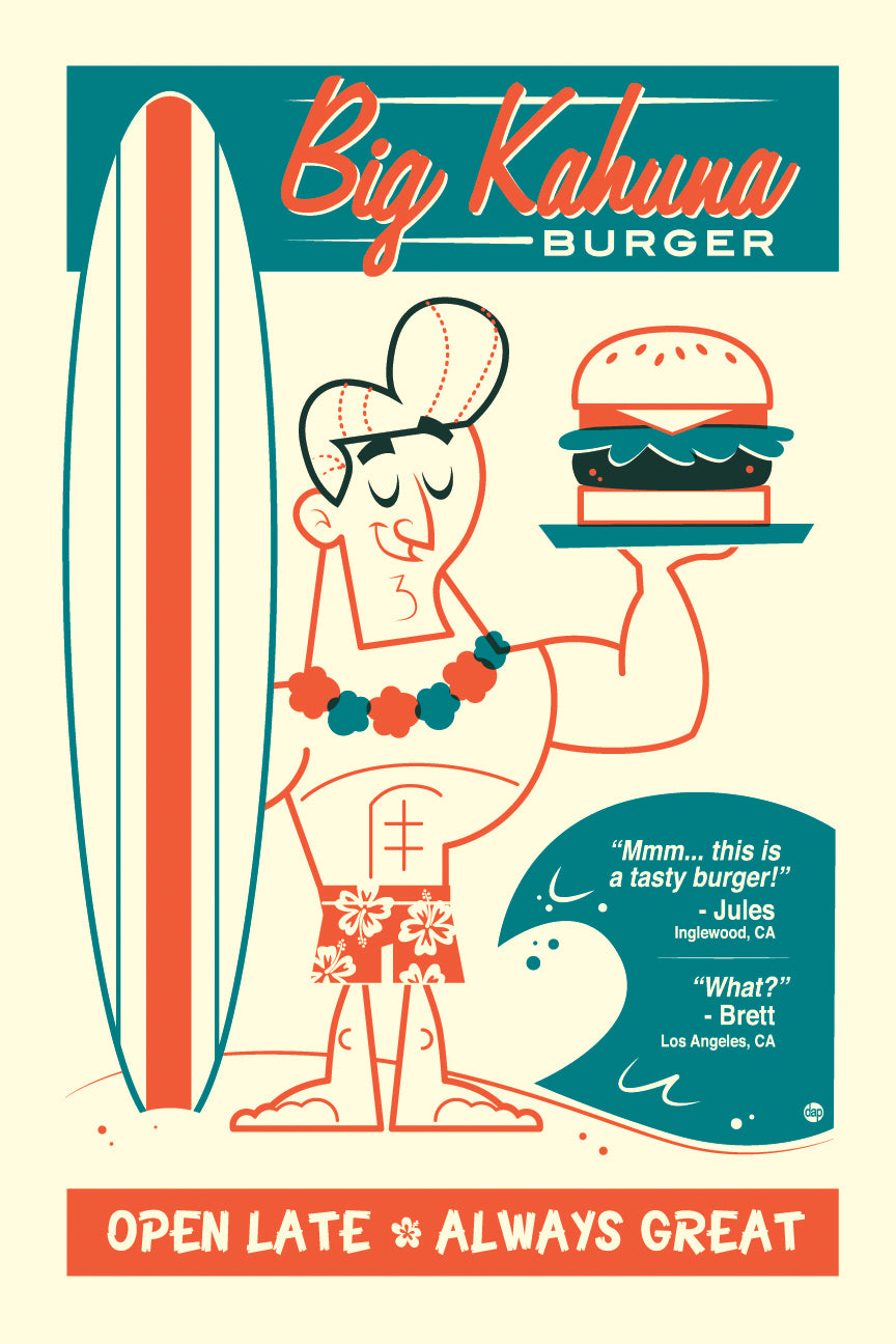 Dave Perillo - "Big Kahuna Burger" - Spoke Art