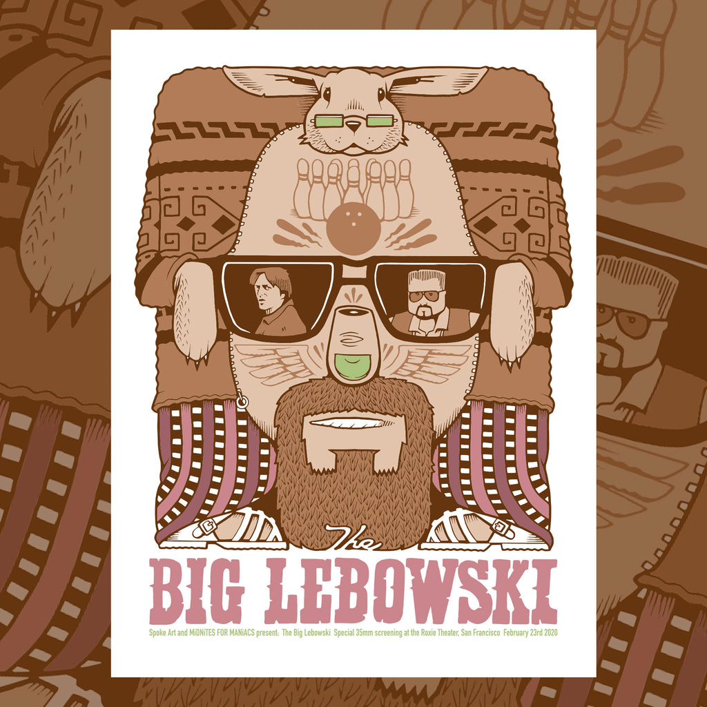 Jeremy Fish - "The Big Lebowski" - Spoke Art