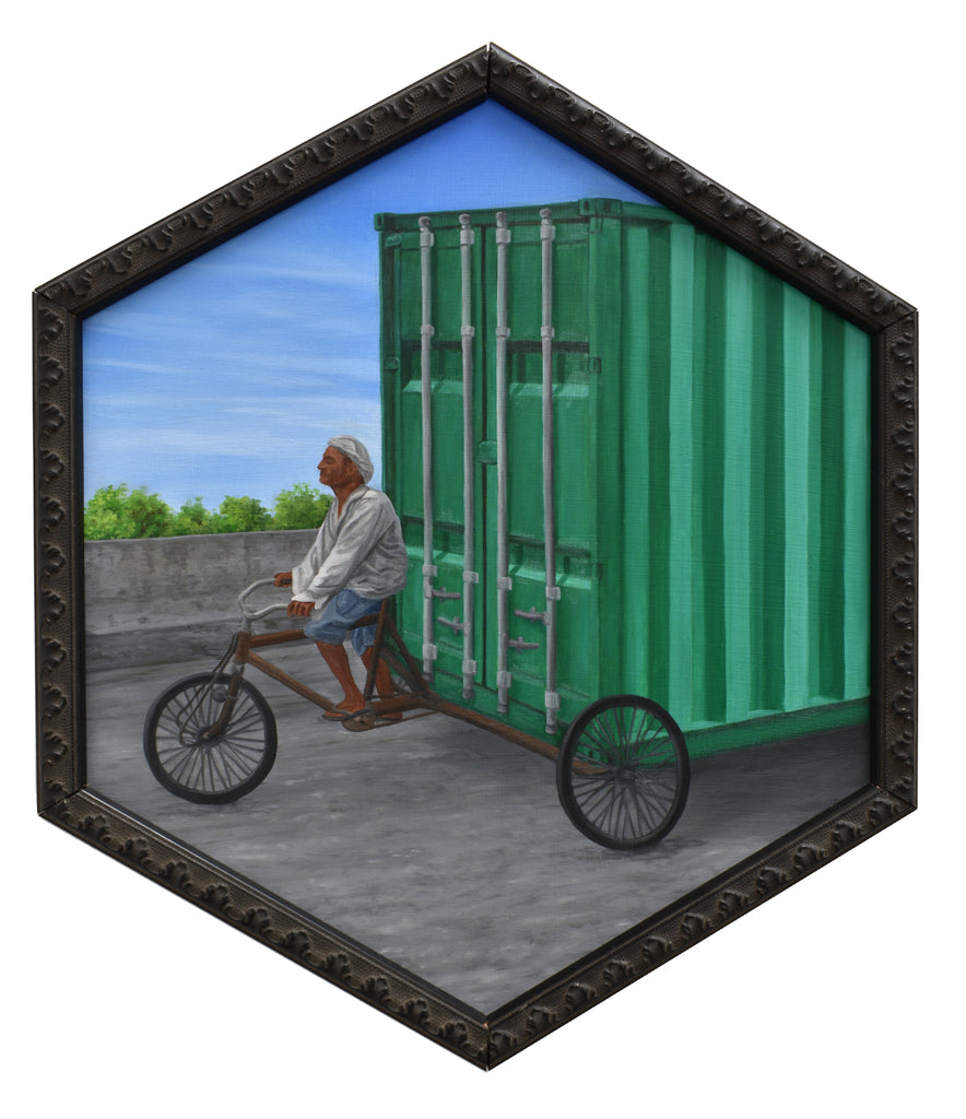 Peter Adamyan - "Bike Rickshaw Cargo Delivery" - Spoke Art