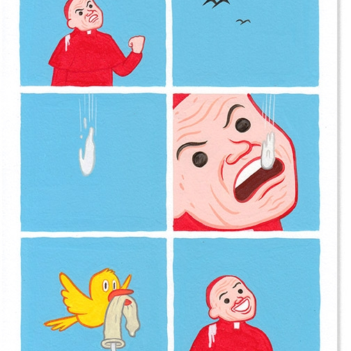 Joan Cornellà - "Birdie" - Spoke Art