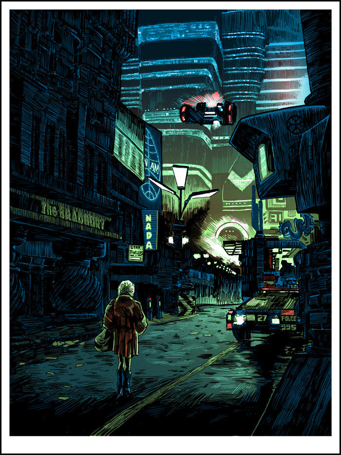 Tim Doyle - "We Scared Each Other Pretty Good"(GID Variant) (Blade Runner) - Spoke Art