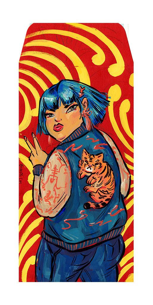 Brenda Chi - "Tiger Girl" - Spoke Art