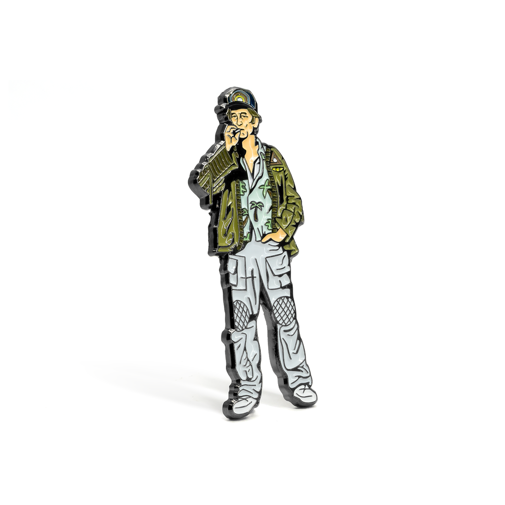 Brett Enamel Pin - Spoke Art