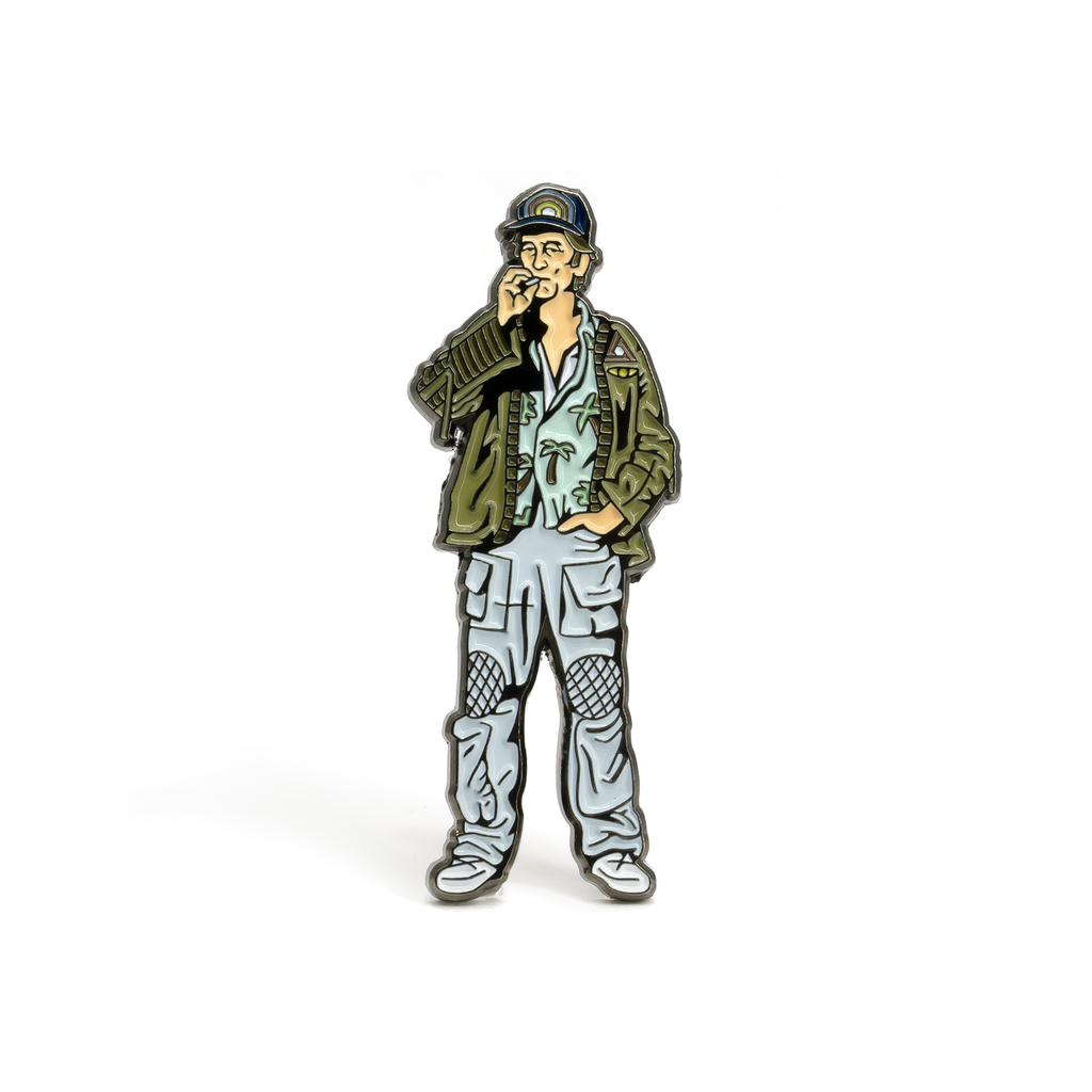 Brett Enamel Pin - Spoke Art