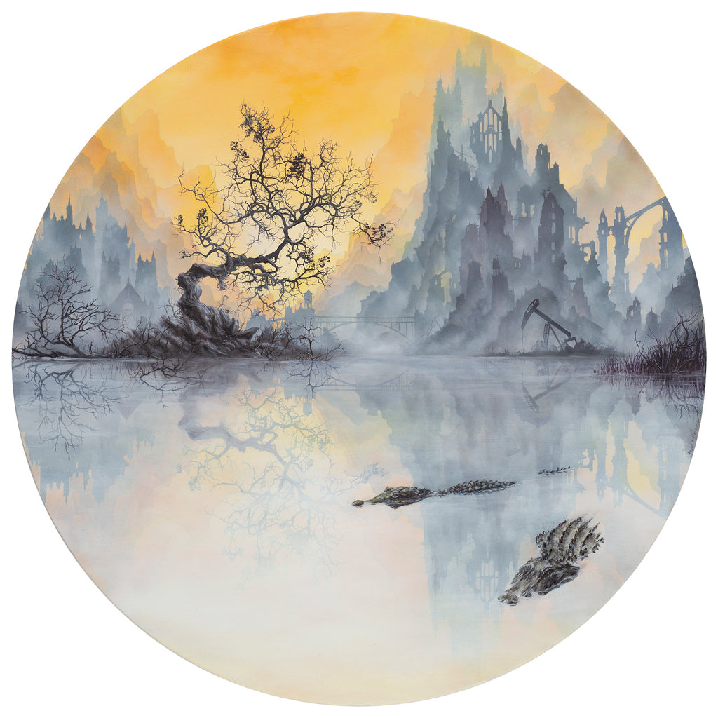 Brian Mashburn - "Alligator Pond" - Spoke Art