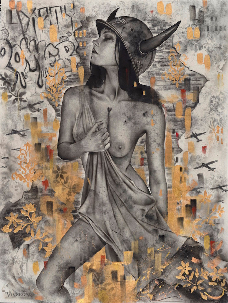 Brian M. Viveros - "Wonder Woman Warrior" - Spoke Art
