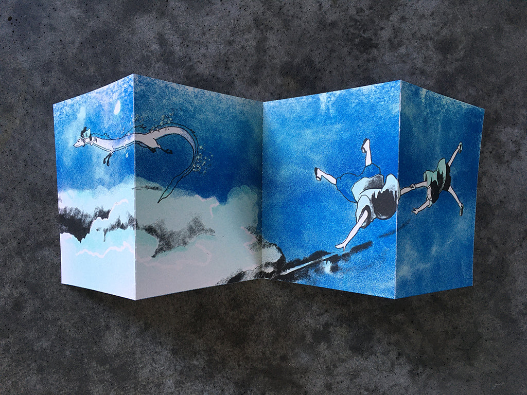 Brighton Ballard - "Haku / Kohaku in Four Panels" - Spoke Art