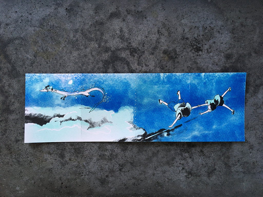 Brighton Ballard - "Haku / Kohaku in Four Panels" - Spoke Art