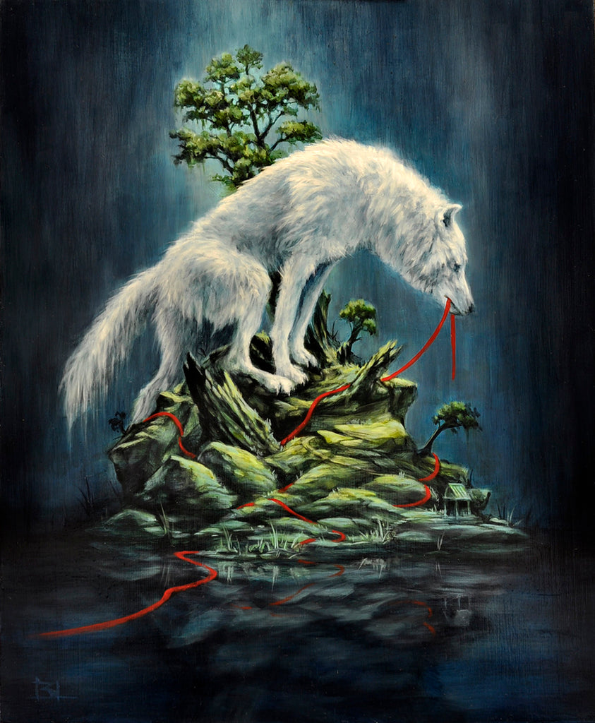 Brin Levinson - "White Wolf" - Spoke Art