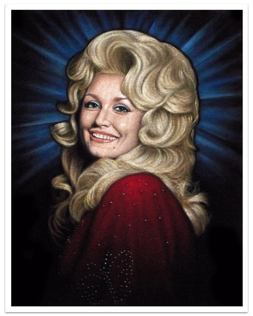 Bruce White - "Dolly Parton" Print - Spoke Art