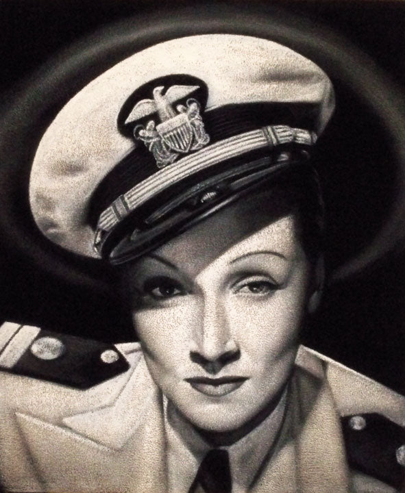 Bruce White - "Marlene Dietrich" - Spoke Art