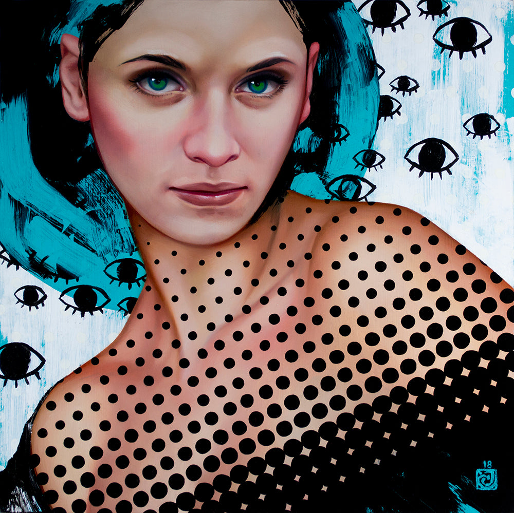 Carly Janine Mazur - "All Eyes" - Spoke Art