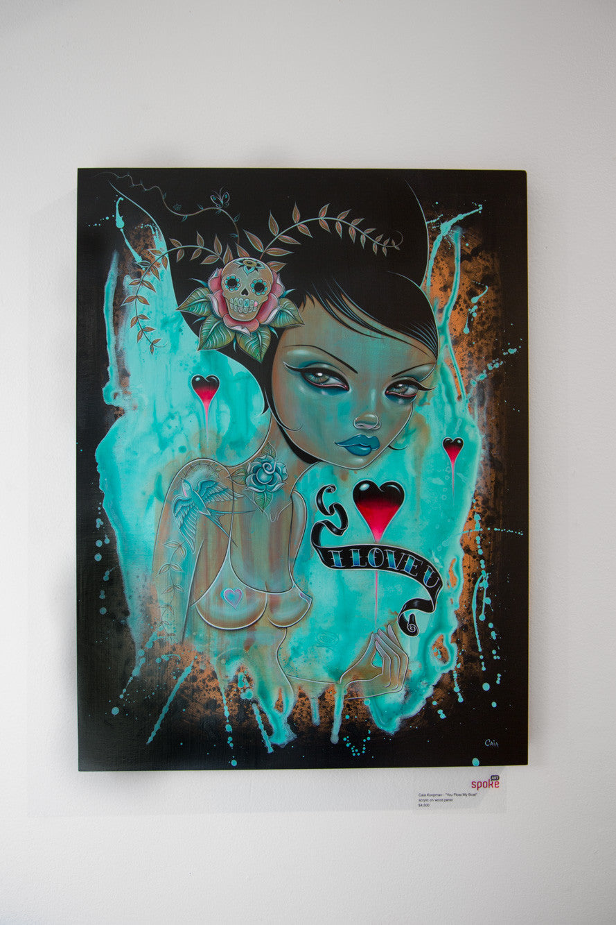 "You Float My Boat" - Spoke Art