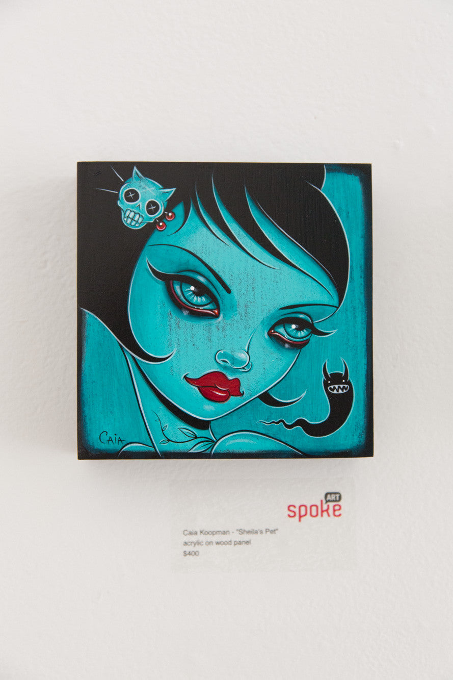 "Sheila's Pet" - Spoke Art