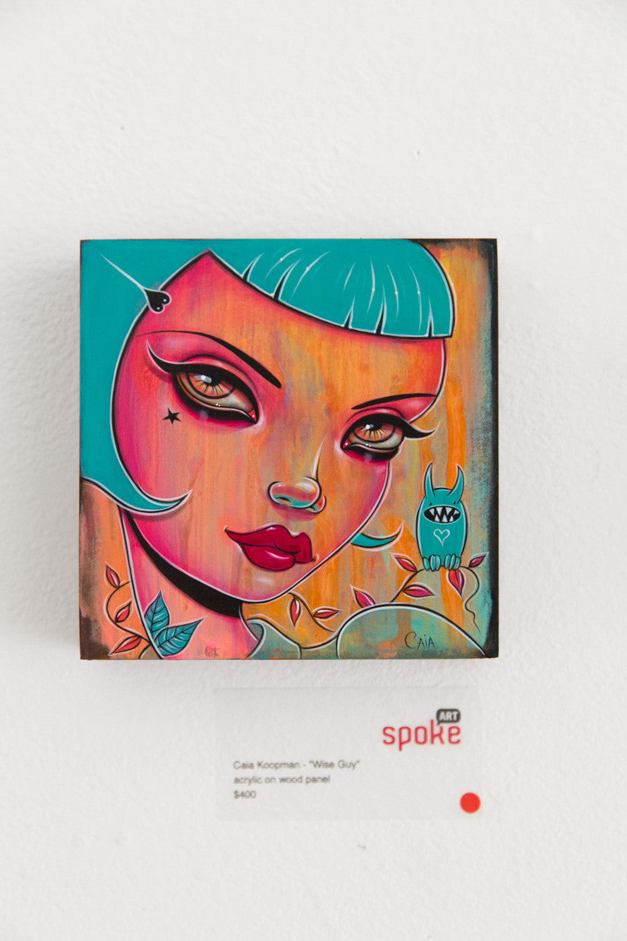"Wise Guy" - Spoke Art