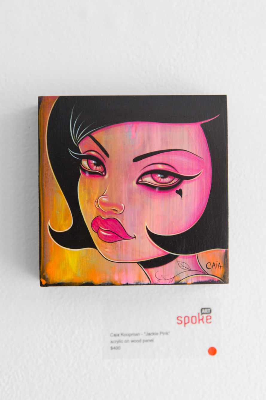 "Jackie Pink" - Spoke Art