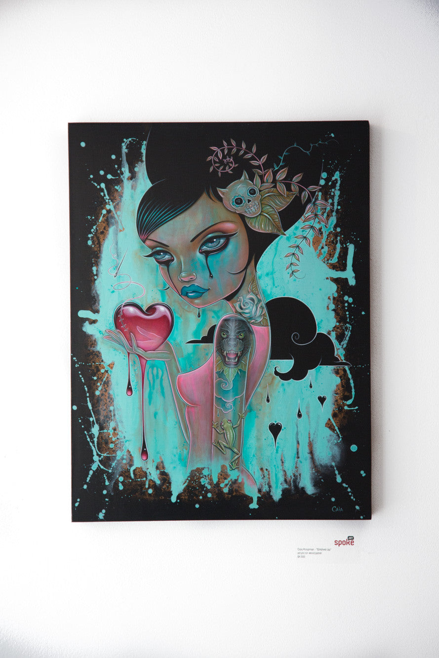 "Stitched Up" - Spoke Art