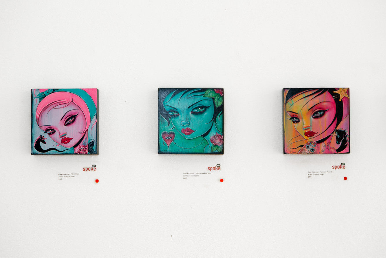 "Mrs. Pink" - Spoke Art