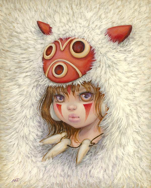 Camilla d'Errico - "Like Mother, Like Daughter" Hand-Embellished Print - Spoke Art