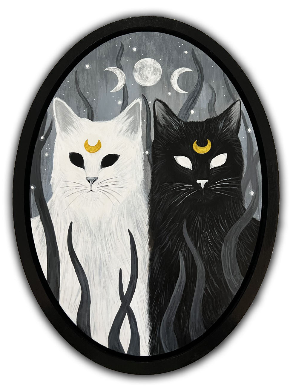 Carrie Anne Hudson - "Fighting Evil By Moonlight" - Spoke Art