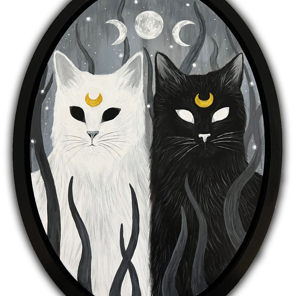 Carrie Anne Hudson - "Fighting Evil By Moonlight" - Spoke Art