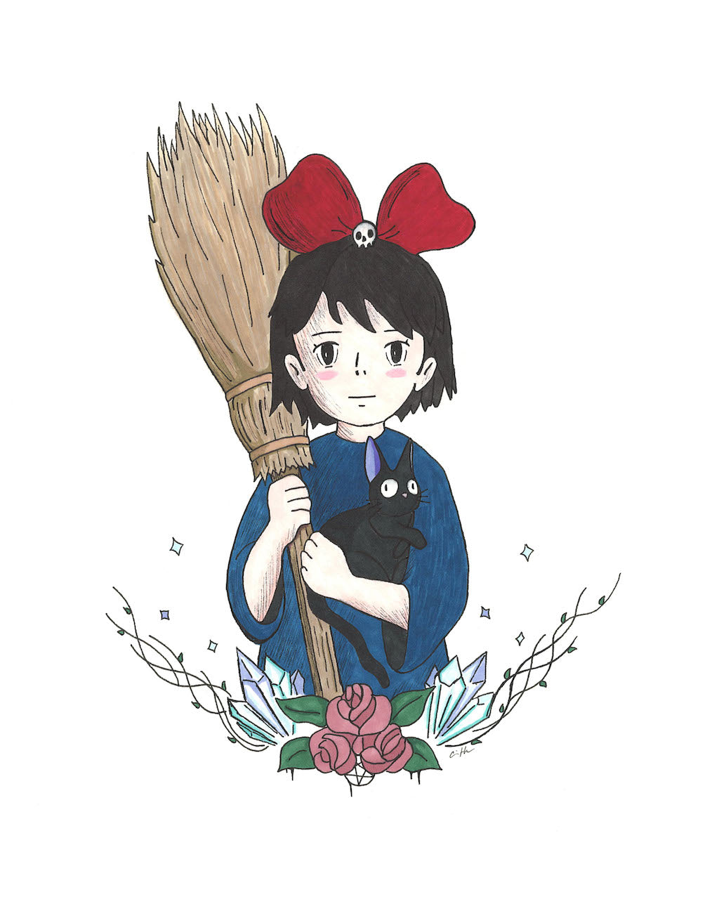 Carrie Anne Hudson - "Witch (魔女)" - Spoke Art