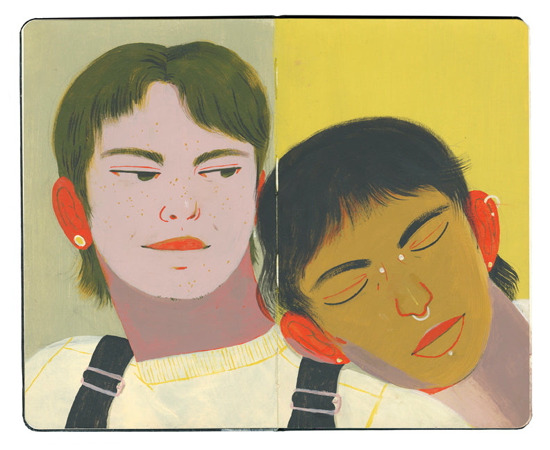 Celia Jacobs - "Double Portrait" - Spoke Art