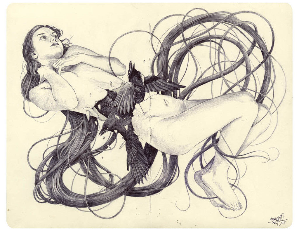 Chamo San - "Cría cuervos" - Spoke Art