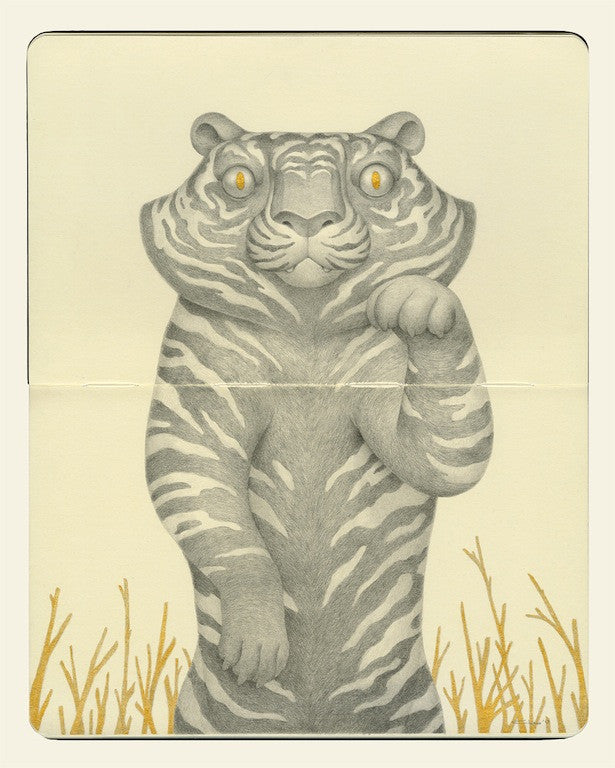 Charles Santoso - "Black Lucky Tiger" - Spoke Art